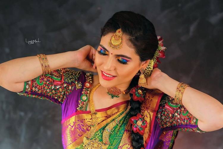 #Actress #SherinShringar looks pretty in this traditional outfit .. @knowsherin