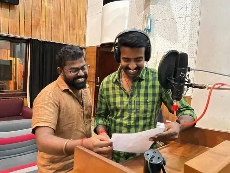 @sooriofficial has started dubbing for his portions in #Velan.