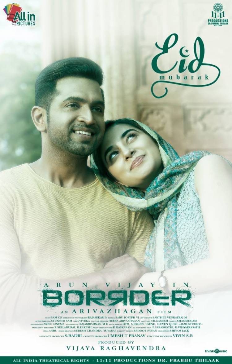 Sharing you all a thematic Poster from @arunvijayno1 Starring #BORRDER