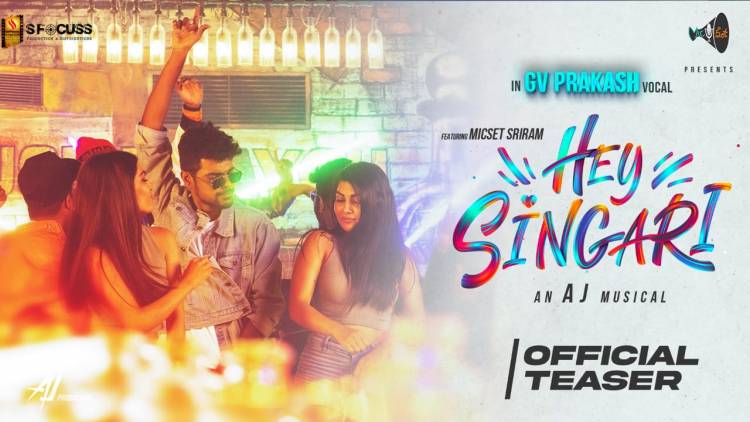 #HEYSINGARI teaser is out now! In the vocals of @gvprakash 
