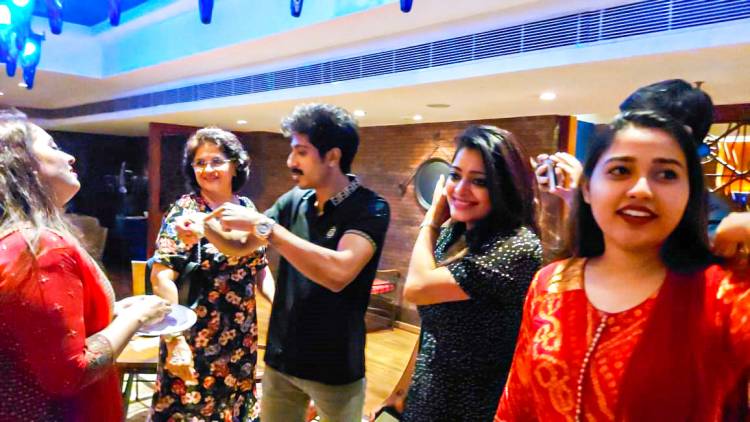 Snippets from Actress Mumtaz's Private Birthday Bash!  “The family is one of nature’s masterpieces.” 