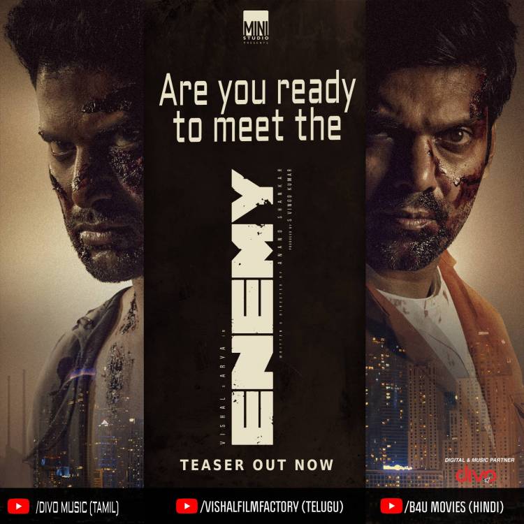 Highly anticipated #EnemyTeaser is Out Now. Get ready to witness the rage of the ENEMIES. 