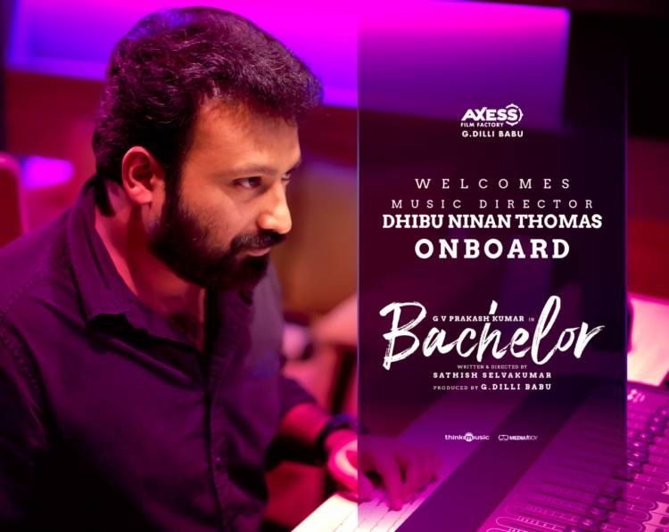 Welcome on board @dhibuofficial for @gvprakash in #Bachelor