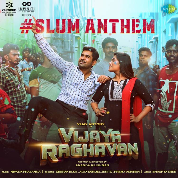 Check out this Energetic #SlumAnthem  Lyric Video from #VijayaRaghavan