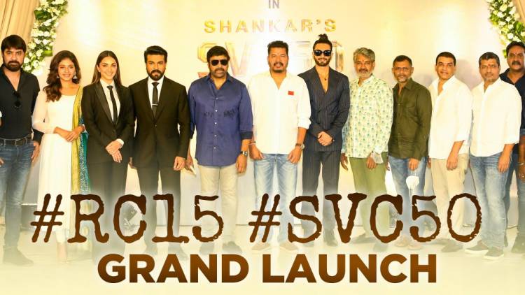 Glimpses from the grand #RC15 #SVC50 launch.