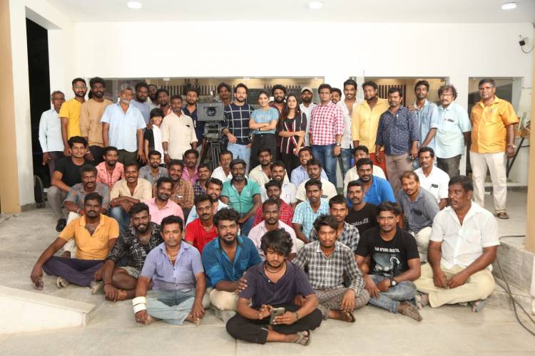 AXESS FILM FACTORY G. DILLI BABU PRESENTS DEBUTANT M SAKTHIVEL DIRECTORIAL BHARATH-VANI BHOJAN STARRER “PRODUCTION NO 12” FINAL SCHEDULE SHOOT WRAPPED UP
