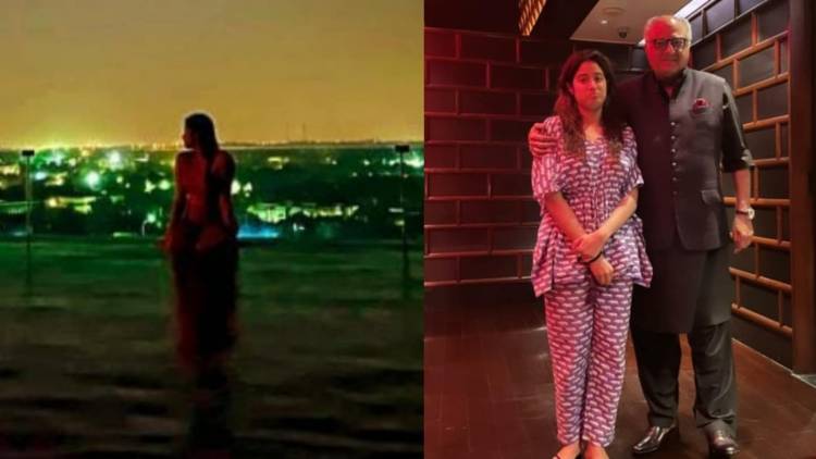 Janhvi Kapoor took to Instagram to share pictures of herself from her recent night out.
