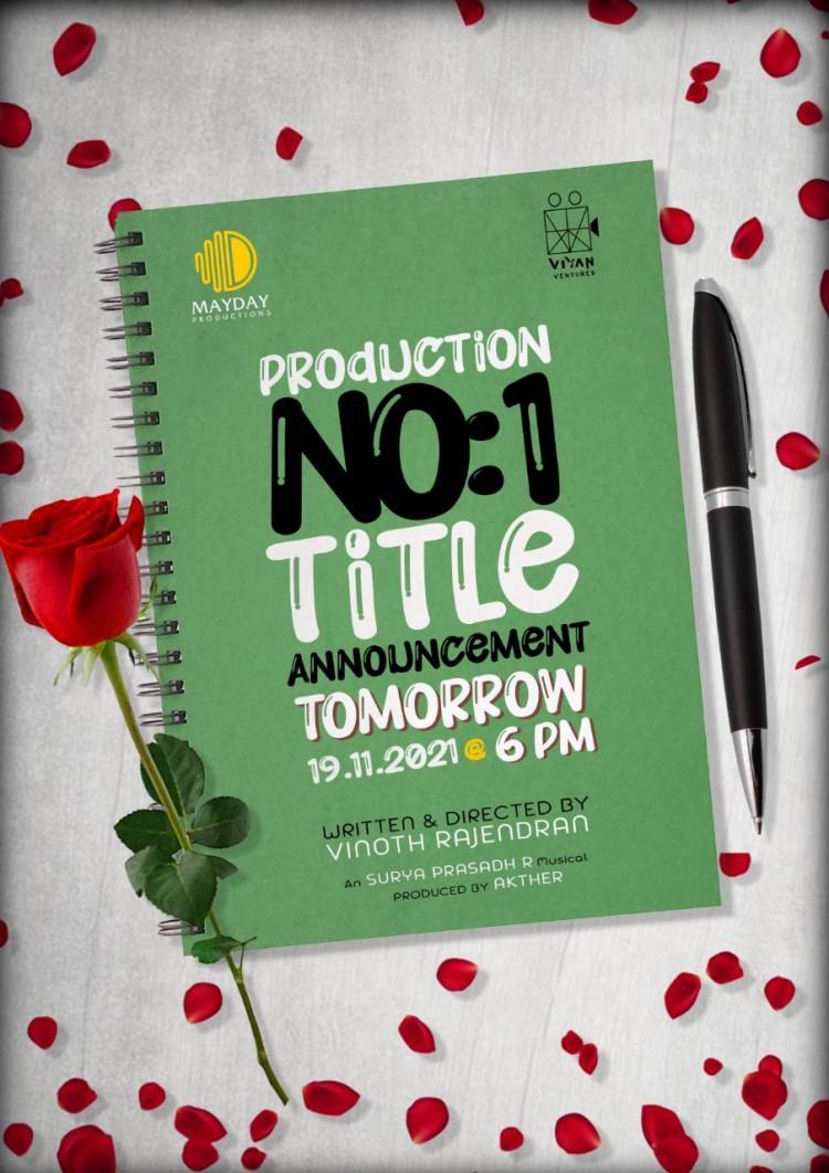 We are happy in Presenting you our Production NO : 1 Title announcement tomorrow at 6pm. 