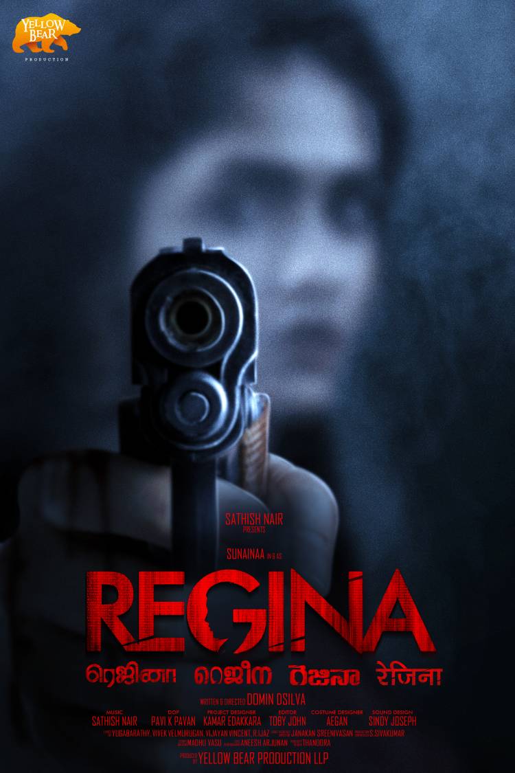 Sunainaa to headline female-centric movie “Regina”