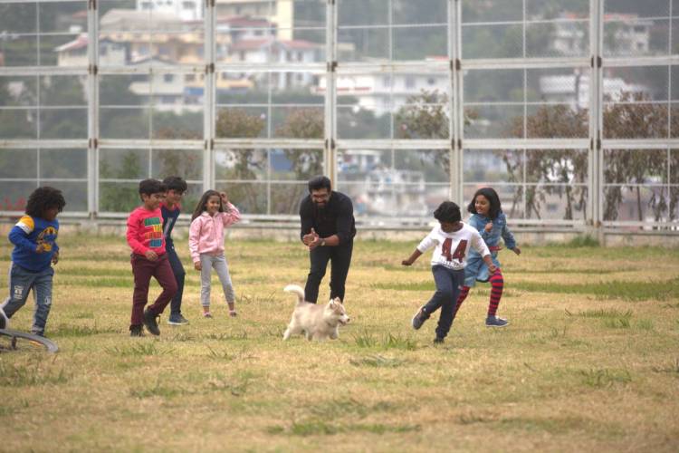 Arun Vijay shares son Arnav Vijay’s fun experience shooting with the pups in Oh My Dog that releases on Prime Video this summer