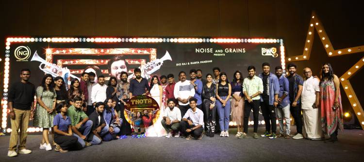 'Noise and Grains' Presents Album song ‘Thotta’ ft Rio Raj and Ramya Pandiyan launch