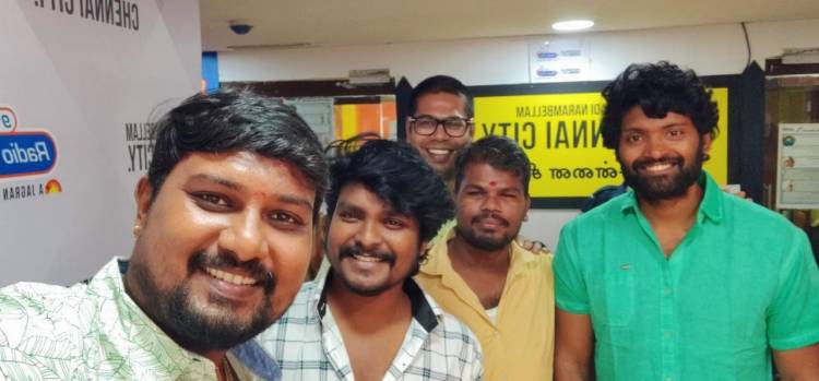 The "Jothi"  team attended a special event on Radio City FM for the second song "Ariro"  release. 