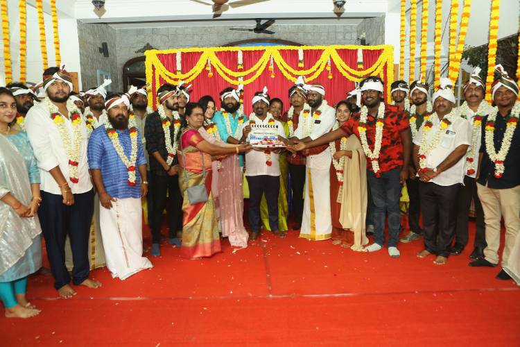 Vision Cinema House Dr. D. Arulanandhu presents  Filmmaker Hari Haran Ram directorial Actor Rio Raj’s new movie launched with ritual ceremony Filmmaker Lokesh Kanagaraj’s friendly gesture of operating the clapboard for the first shot