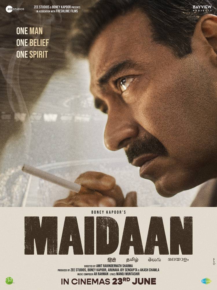 Teaser of Ajay Devgn’s Maidaan to be attached with Bholaa