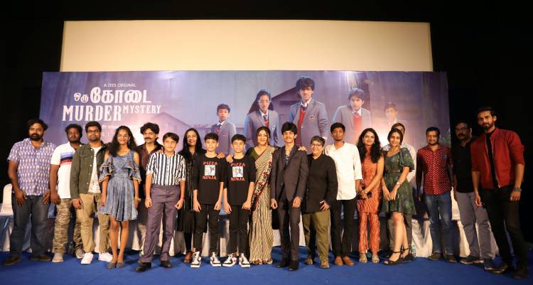 Oru Kodai Murder Mystery press meet: Director and cast express confidence  on the Zee5 series