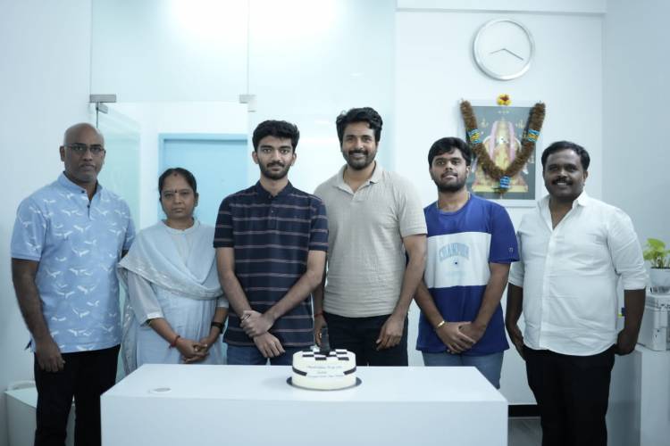 Youngest World Chess Champion Gukesh Meets Actor Sivakarthikeyan