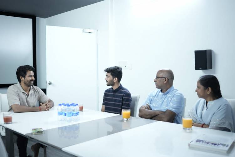 Youngest World Chess Champion Gukesh Meets Actor Sivakarthikeyan