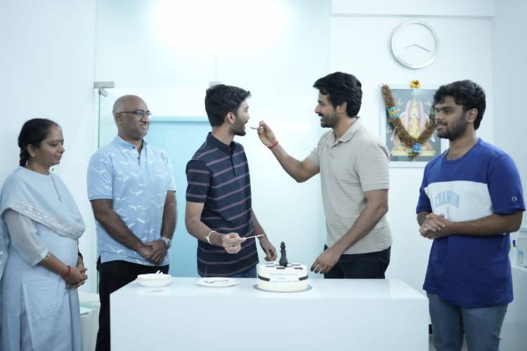 Youngest World Chess Champion Gukesh Meets Actor Sivakarthikeyan