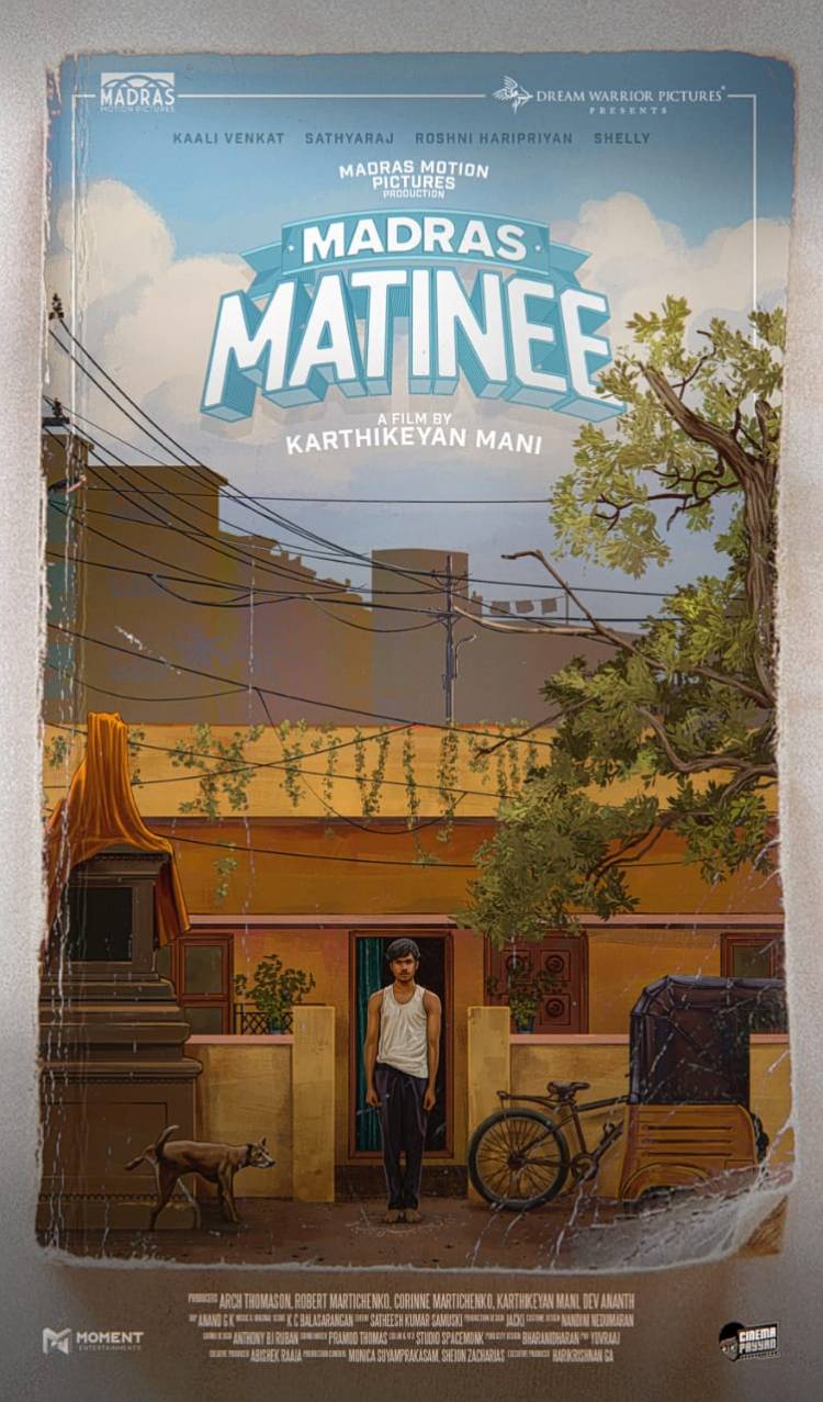 சத்யராஜ் - காளி வெங்கட் இணைந்து நடிக்கும் 'மெட்ராஸ் மேட்னி' படத்தின் டைட்டில் & டைட்டில் லுக் வெளியீடு