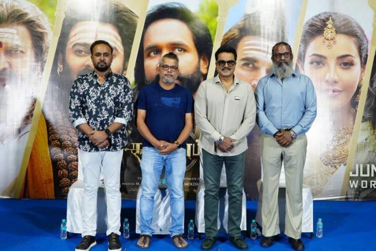 திரைப்படங்கள் மூலம் மக்களிடம் பக்தியை வளர்க்க வேண்டும் - ‘கண்ணப்பா’ பட நிகழ்வில் சரத்குமார் பேச்சு