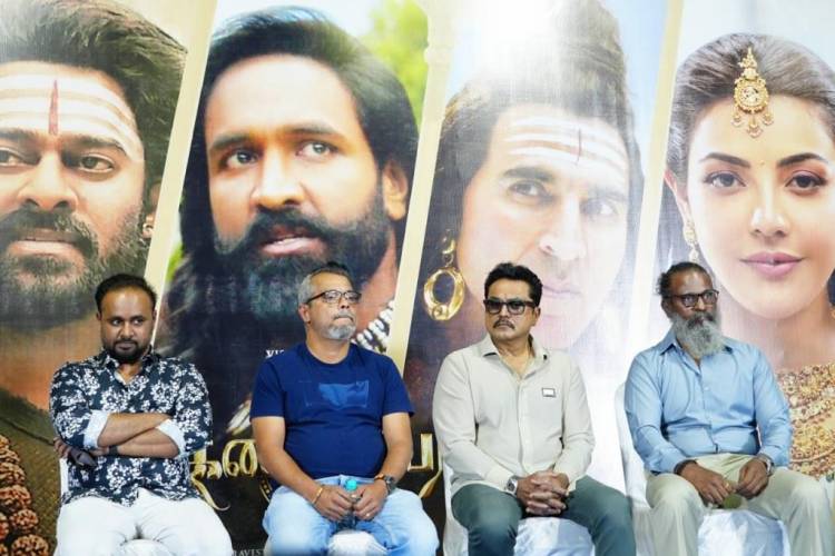 திரைப்படங்கள் மூலம் மக்களிடம் பக்தியை வளர்க்க வேண்டும் - ‘கண்ணப்பா’ பட நிகழ்வில் சரத்குமார் பேச்சு