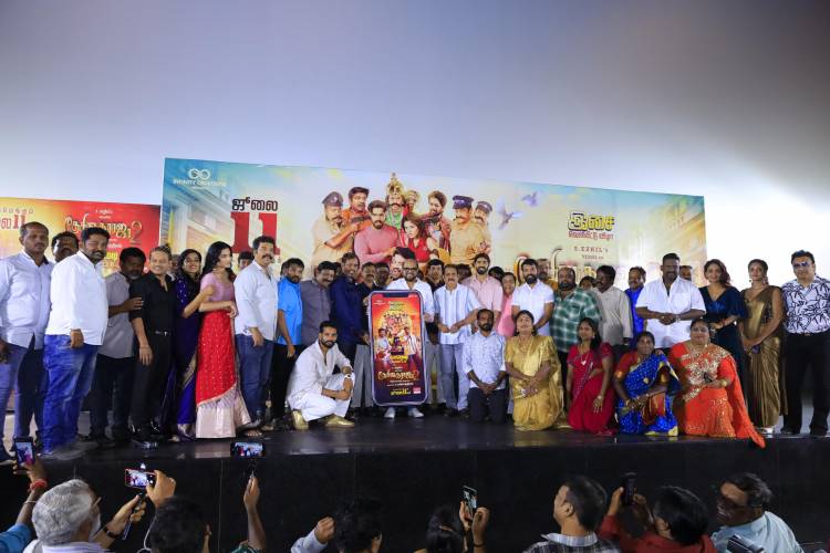 “விஜயகாந்த்துக்கு அடுத்ததாக விமல் தான்”  தேசிங்கு ராஜா-2 இசை வெளியீட்டு விழாவில் ஆர்.வி உதயகுமார் பாராட்டு