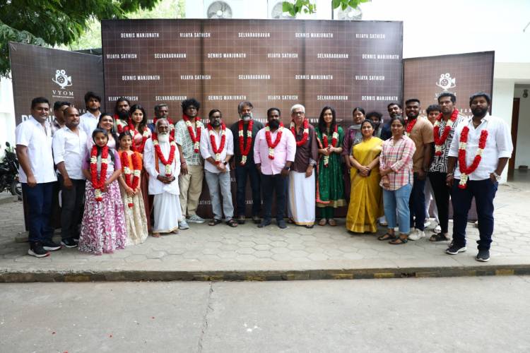 “Vyom Entertainments” நிறுவனம், இயக்குனர் டென்னிஸ் மஞ்சுநாத் இயக்கத்தில்,  செல்வராகவன் நடிப்பில் “Untitled Production No.1” என்ற பெயரில் தனது முதல் படத்தை 2–ஜூலை–2025 அன்று துவக்குகிறது.