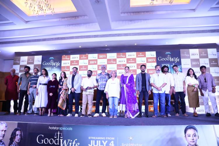 ஜியோஹாட்ஸ்டாரில் வெளியானது ‘குட் வொய்ஃப்’ இணையத் தொடர்...அதன் பத்திரிக்கையாளர்கள் சந்திப்பின் ஹைலைட்ஸ்!