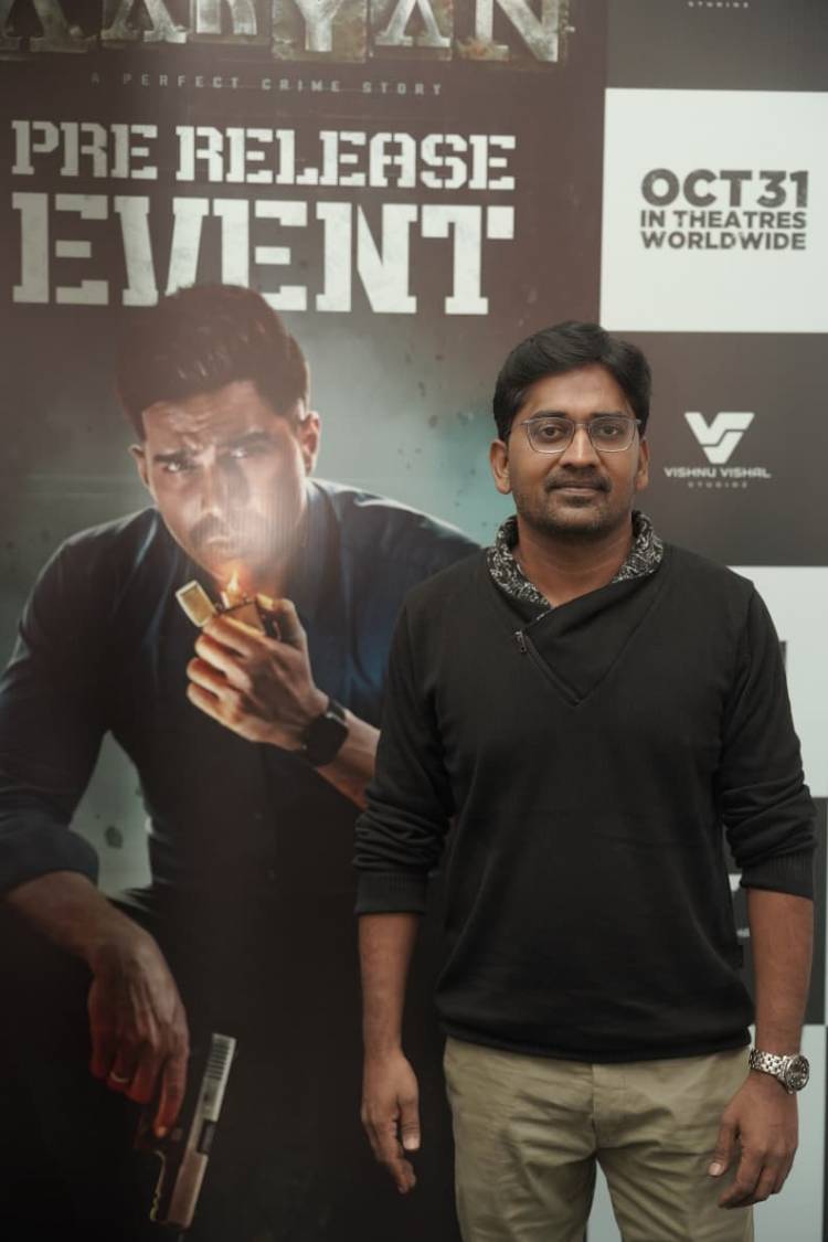 விஷ்ணு விஷால் ஸ்டுடியோஸ் வழங்கும், “ஆர்யன்” திரைப்பட முன் வெளியீட்டு விழா !!