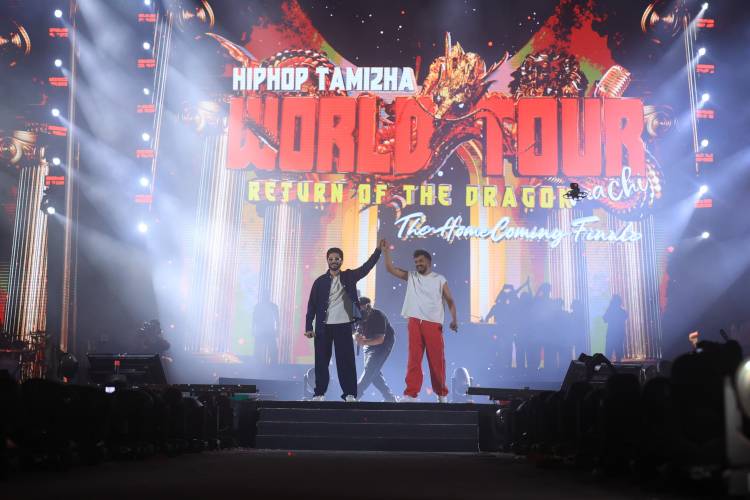 ஹிப் ஹாப் தமிழாவின் “Return of the Dragon Machi” உலக சுற்றுப்பயணத்தின் பிரம்மாண்ட நிறைவு விழா — டார்க் எண்டர்டெயின்மென்ட் வழங்கிய மறக்க முடியாத இசை அனுபவம்!