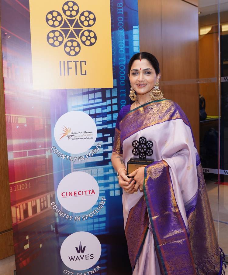 மும்பையில் நடைபெற்ற IIFTC சுற்றுலா விருதுகளில் நடிகை குஷ்பு சுந்தருக்கு கௌரவம்; 'GOAT' மற்றும் 'இந்தியன் 2' படங்களுக்கு விருதுகள்!