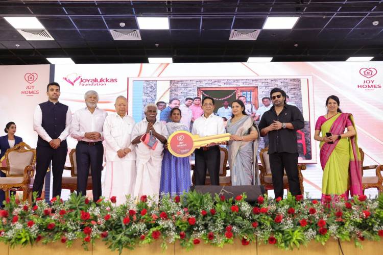 'எனக்கென்று ஒரு வீடு இருக்கிறது' என கம்பீரமாக சொல்வதற்கு ஜோய் ஆலுக்காஸ் நிறுவனம் வழிவகுத்திருக்கிறது - டாப் ஸ்டார் பிரசாந்த்