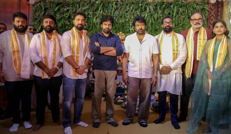 மெகா ஸ்டார்' சிரஞ்சீவி நடிக்கும் #Chiru158 படத்தின் படப்பிடிப்பு நாளை தொடங்குகிறது