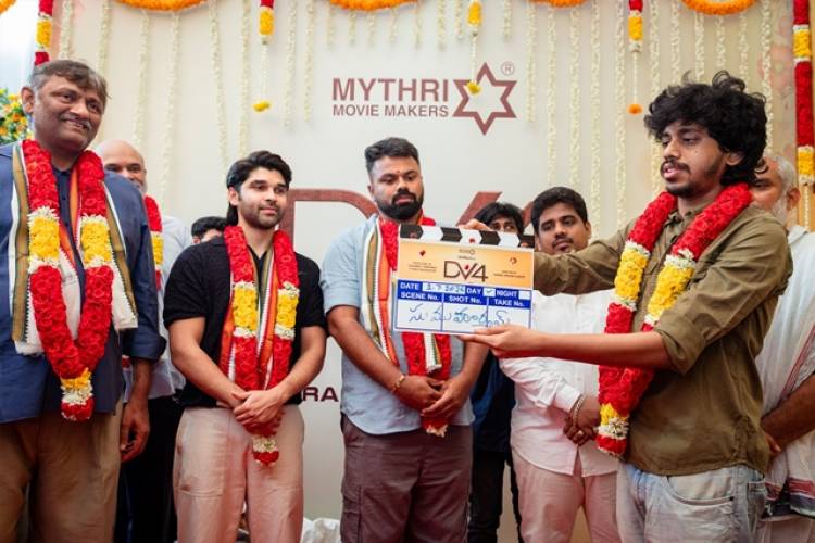 துருவ் விக்ரம் நடிக்கும் '#DV 4' பட தொடக்க விழா