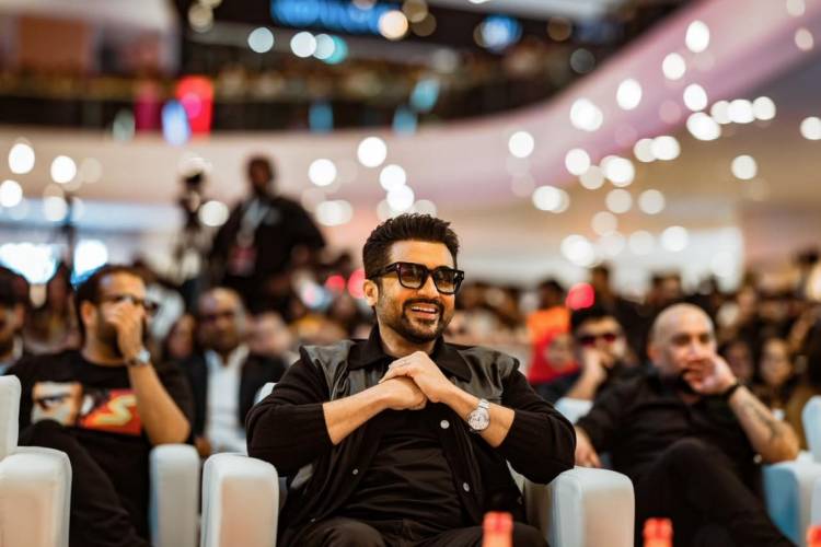 துபாயில் நடைபெற்ற நடிகர் சூர்யாவின் 'சீன்' திரைப்படத்தின் பிரத்யேக நிகழ்வு