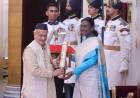 President Droupadi Murmu confers 66 Padma awards