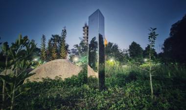 Monolith Installation at Forest Park in Ahmedabad by Symphony Ltd was an initiative to promote nature and sustainability in India