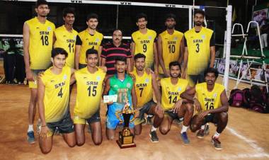 State level Volleyball Men Tournament organised by Volleyball Association by Virudhachalam 5th  to 7th February 2021  