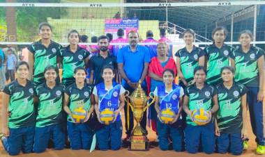 SRM IST Volleyball Girls Win the State level volleyball tournament held at Tirunelveli from 13 to 14th feb 2021, organised by Tirunelveli District Volleyball Association.