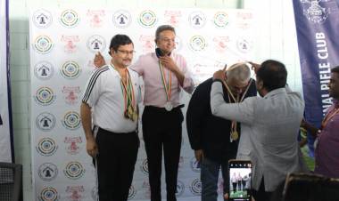 Ajith sir represented Chennai Rifle Club and won 6 medals  In 46th Tamilnadu State Shooting Championship Competition