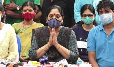 மறைந்த நடிகர் விவேக் மனைவி அருள்செல்வி மத்திய மாநில அரசுகளுக்கு நன்றி தெரிவித்தார்