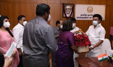 Sathyabama deemed university donated Rs.50 lakh to Chief Minister's Public Relief Fund