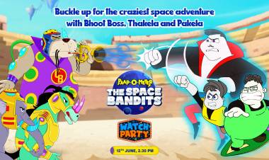 Hop on to a fantastical space journey with the TV premiere of Paap-O-Meter & The Space Bandits