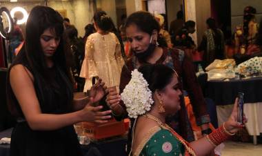 A social awareness initiative by actress Agathiya with Sasha - Transgender activist as a Model