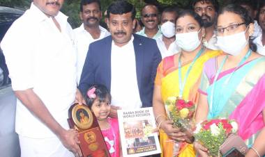 Velammal student enters Raaba Book of World Records