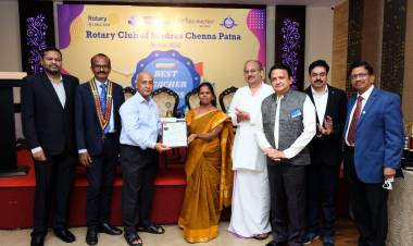 Rotary Club of Madras Chenna Patna honours 6 teachers