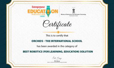 Orchids - The International School Bags Education Innovation Award 2022 in Robotics for Learning and Education