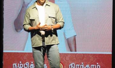 Actor Arya launches 550 SD TMT bars from Trisul Steels on 26th February 2022