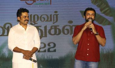 நதியை மீட்டெடுத்த விவசாயிகளுக்கு, உழவன் பவுண்டேசன்  நிறுவனர் நடிகர் கார்த்தி ஒரு லட்சம் ஊக்கத் தொகை வழங்கினார். 