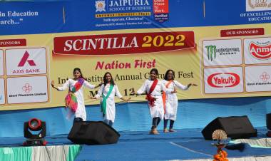 Young talents sparkle at 'Scintilla 2022', cultural fest of Jaipuria School of Business, Ghaziabad